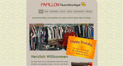 Desktop Screenshot of papillon22.at